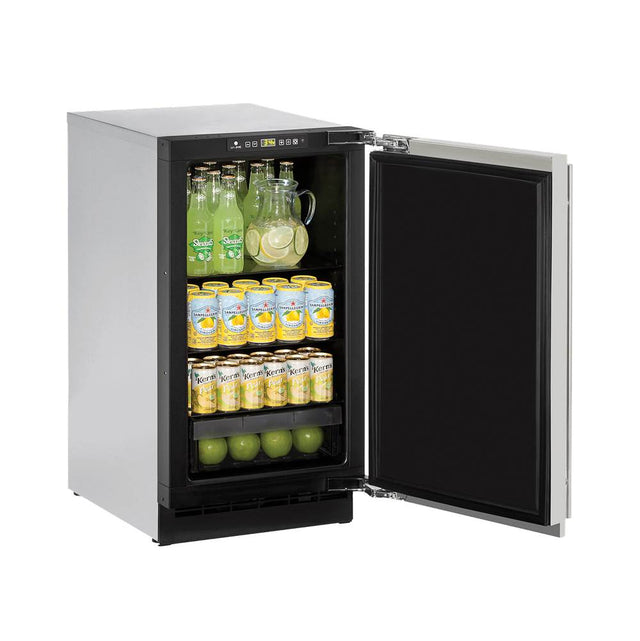U Line - Solid Refrigerator 18'' Reversible Hinge Integrated 115v - Integrated