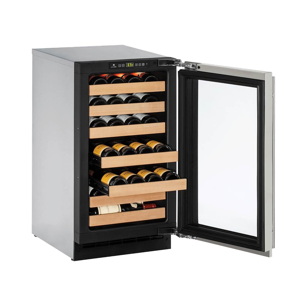 U Line - Wine Captain 18'' Reversible Hinge Integrated 115v - Integrated