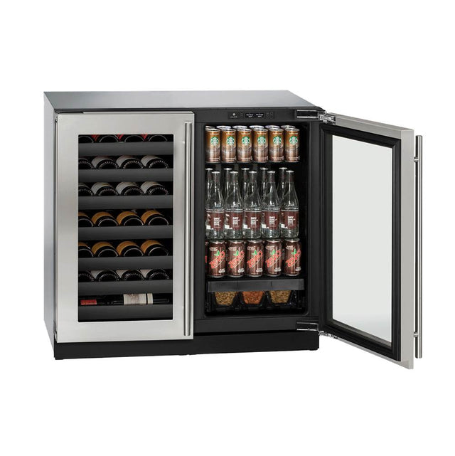 U Line - Beverage Center 36'' Integrated Solid 115v - Integrated