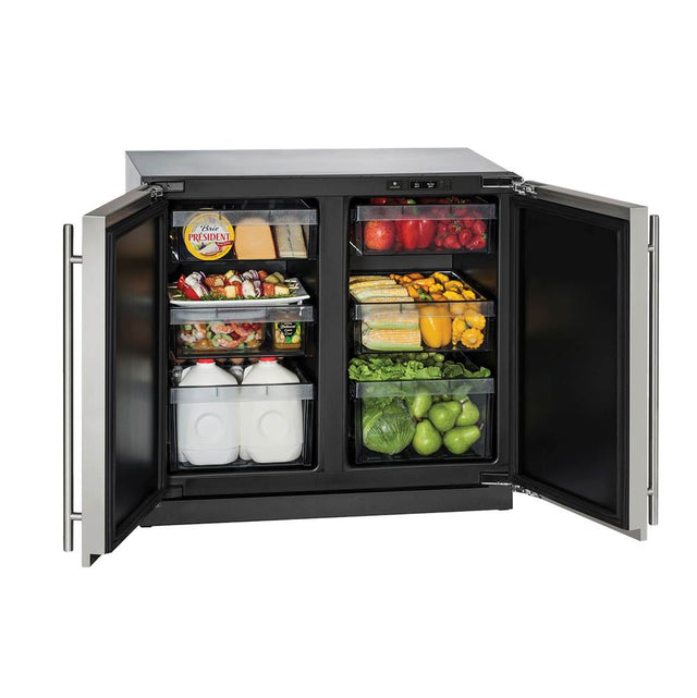 U Line - Solid Refrigerator 36'' Integrated 115v - Integrated
