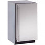 U Line - Solid Refrigerator 18'' Reversible Hinge Stainless 115v - Stainless