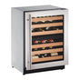 U Line - Wine Captain 24'' Reversible Hinge Stainless 115v - Stainless
