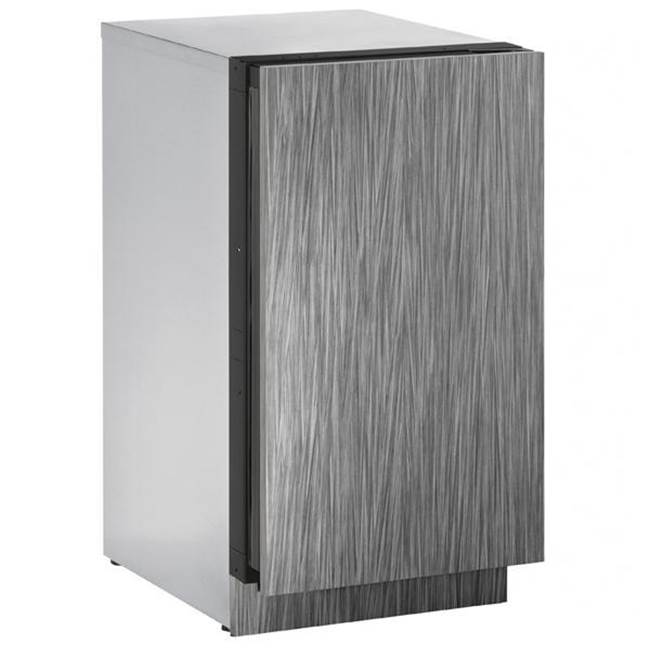 U Line - Clear Ice Machine 18'' Pump Reversible Hinge Integrated Solid 115v - Integrated