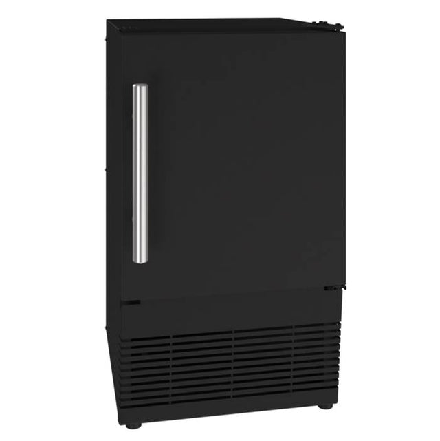 U Line - Ice Maker 14'' Reversible Hinge Black Solid 115v - Black
