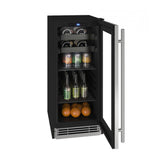 Beverage Center 15'' Reversible Hinge Integrated Frame 115v