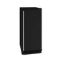 U Line - Ice Maker 15'' Reversible Hinge Black Solid 115v - Black
