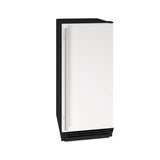 U Line - Ice Maker 15'' Reversible Hinge White Solid 115v - White