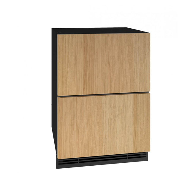 U Line - Refrigerator Drawers 24'' Integrated Solid 115v - Integrated