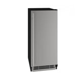 U Line - Solid Refrigerator 15'' Reversible Hinge Stainless Solid 115v - Stainless