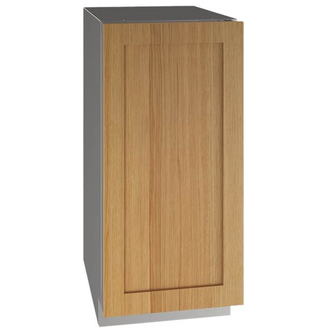 U Line - Solid Refrigerator 15'' Reversible Hinge Integrated 115v - Integrated
