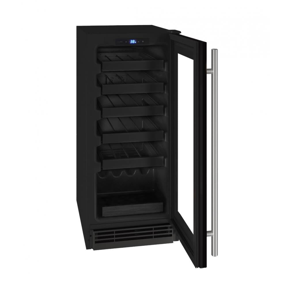 Wine Captain 15'' Reversible Hinge Black Frame 115v