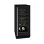U Line - Wine Captain 15'' Reversible Hinge Black Frame 115v - Black