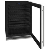 Wine Captain 24'' Lock Reversible Hinge Stainless Frame 115v