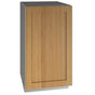 U Line - Wine Captain 18'' Reversible Hinge Integrated Solid 115v - Integrated