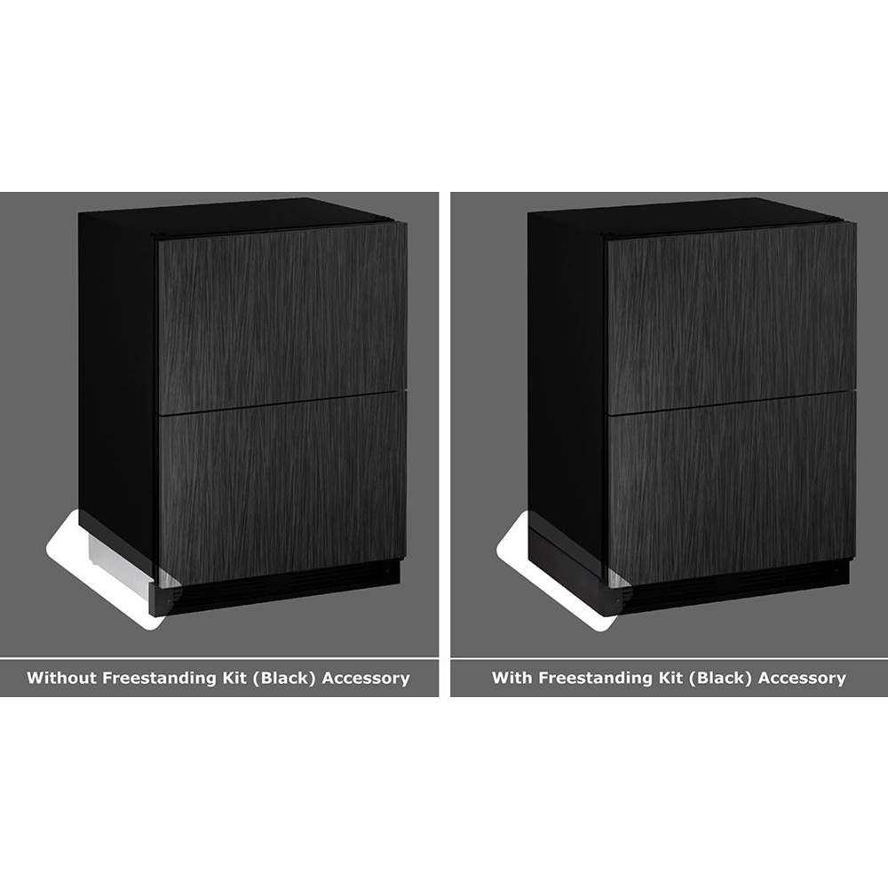 U Line - 1000 Series Free Standing Kit, Black - Black