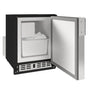 U Line - Marine Ice Flange To Cabinet 14'' Reversible Hinge Stainless Solid 115v - Stainless
