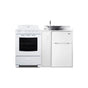 Summit Appliance - 54'' Wide All-in-One Kitchenette with Electric Coil Range
