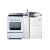 Summit Appliance - 54'' Wide All-in-One Kitchenette with Electric Range