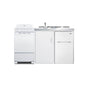 Summit Appliance - 60'' Wide All-in-One Kitchenette with Electric Coil Range