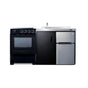 Summit Appliance - 63'' Wide All-in-One Kitchenette with Electric Range