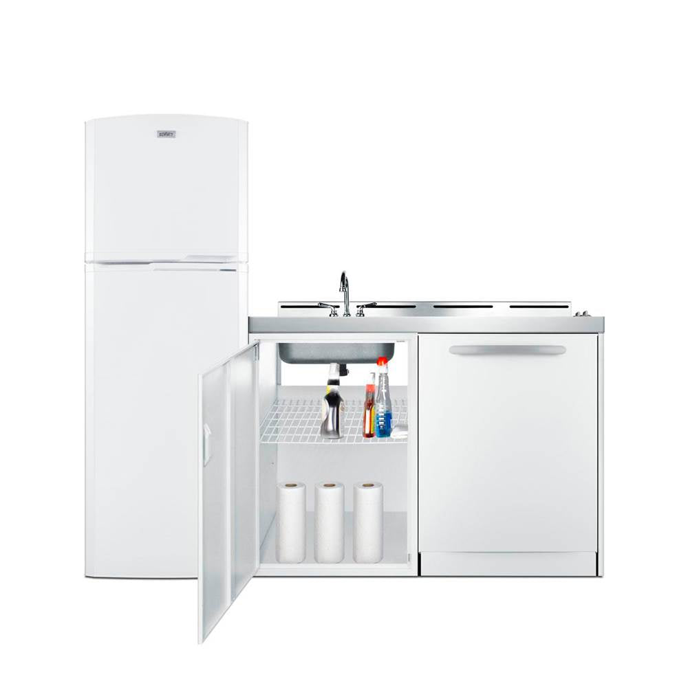 71'' Wide All-In-One Kitchenette with Dishwasher