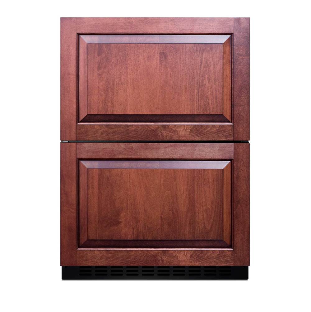 Summit Appliance - 24'' Wide 2-Drawer All-Freezer (Panels Not Included)