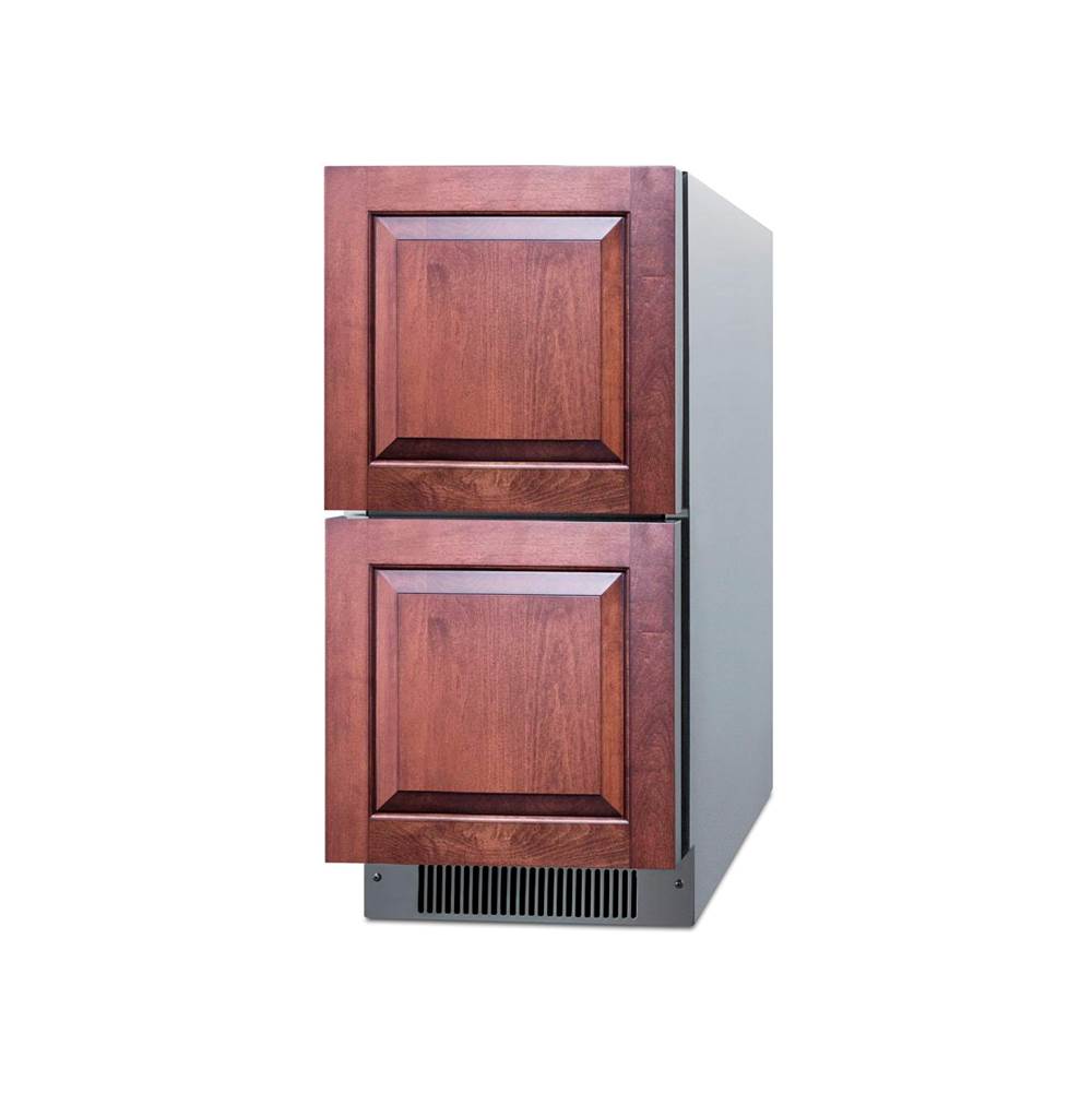 15'' Wide 2-Drawer All-Refrigerator, ADA Compliant
