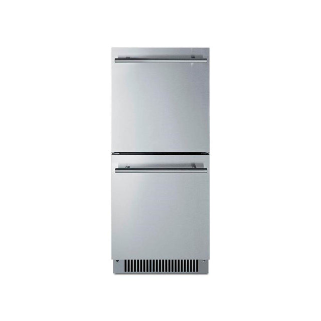 Summit Appliance - 15'' Wide 2-Drawer All-Refrigerator, ADA Compliant