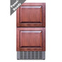 Summit Appliance - 18'' Wide 2-Drawer All-Refrigerator