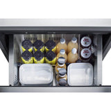 24'' Wide 2-Drawer All-Refrigerator, ADA Compliant