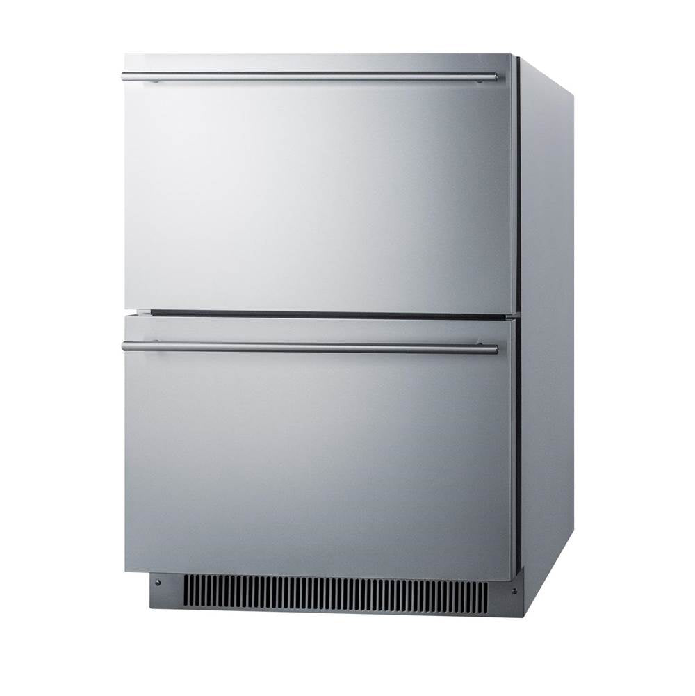 24'' Wide 2-Drawer All-Refrigerator, ADA Compliant