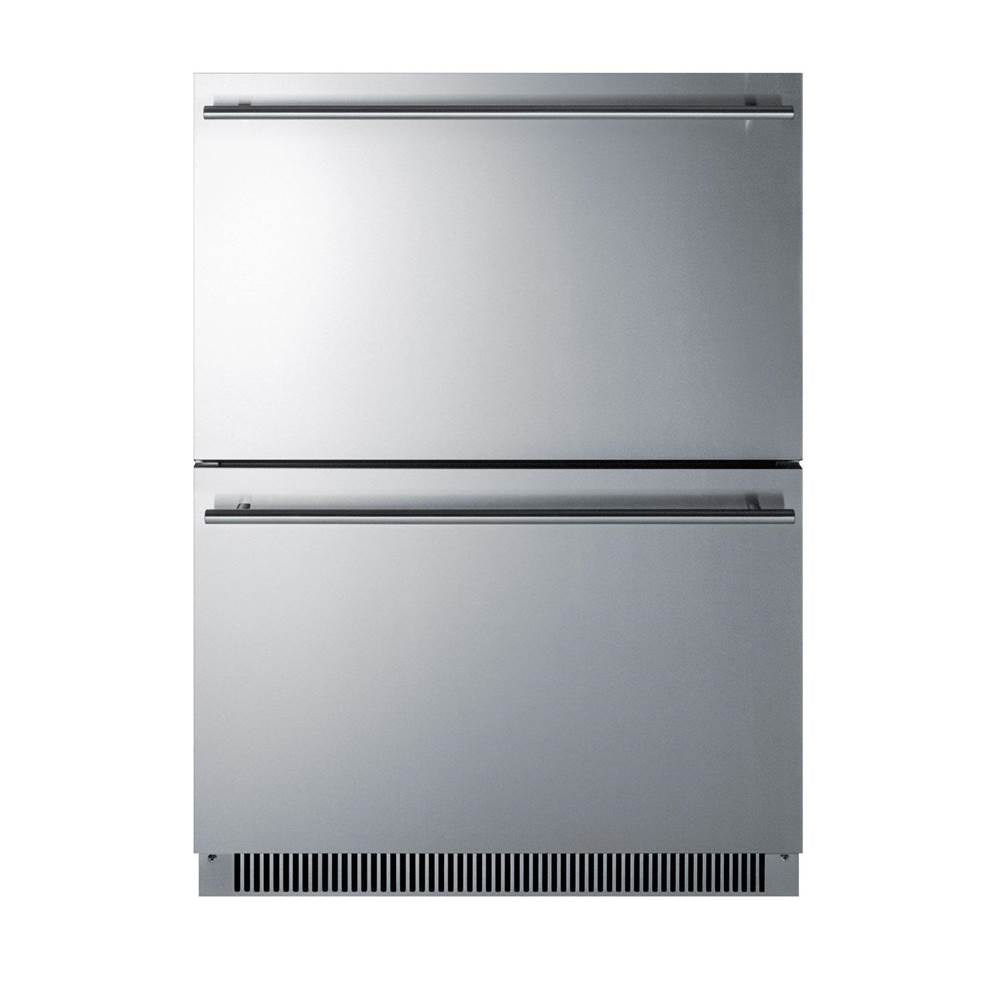 Summit Appliance - 24'' Wide 2-Drawer All-Refrigerator, ADA Compliant