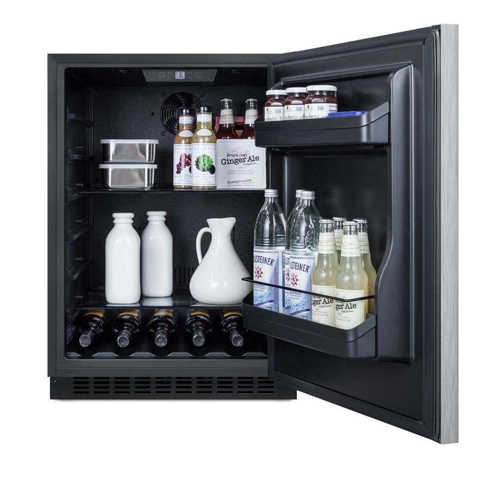 24'' Wide Built-In All-Refrigerator, ADA Compliant