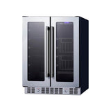 24'' Built-In Dual-Zone Produce Refrigerator, ADA Compliant