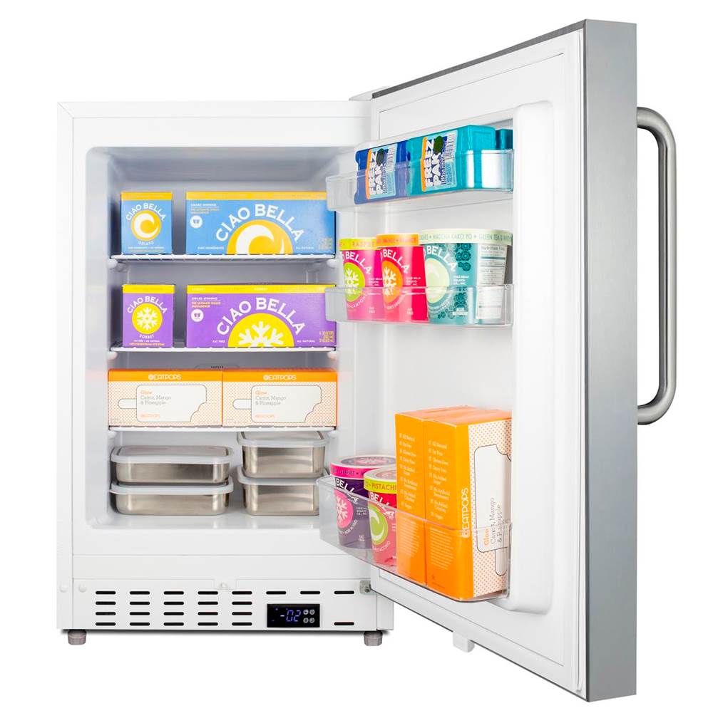 21'' Wide Built-In All-Freezer, ADA Compliant