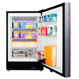 21'' Wide Built-In All-Freezer, ADA Compliant (Panel Not Included)