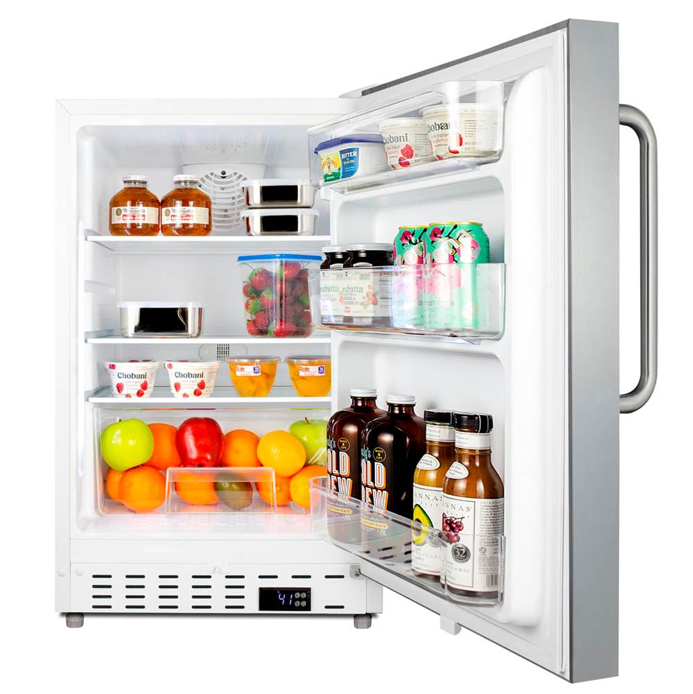21'' Wide Built-In All-Refrigerator, ADA Compliant