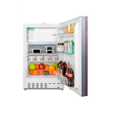 21'' Wide Built-in Refrigerator-Freezer, ADA Compliant (Panel Not Included)