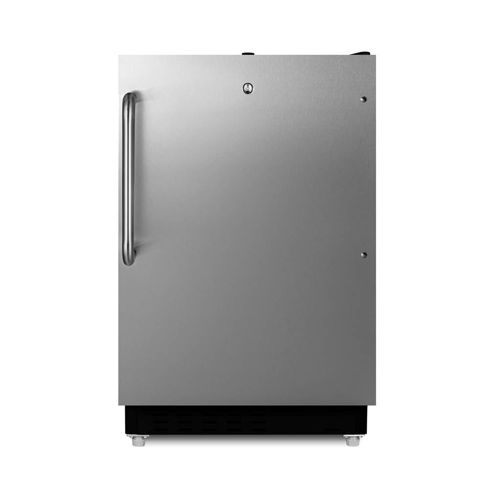 Summit Appliance - 21'' Wide Built-in Refrigerator-Freezer, ADA Compliant