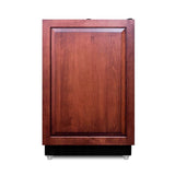 Summit Appliance - 21'' Wide Built-in Refrigerator-Freezer, ADA Compliant (Panel Not Included)