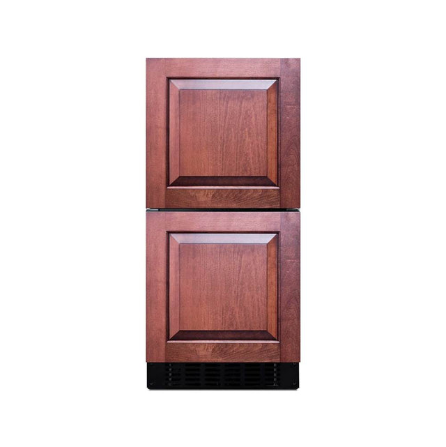 Summit Appliance - 15'' Wide 2-Drawer All-Refrigerator, ADA Compliant (Panels Not Included)