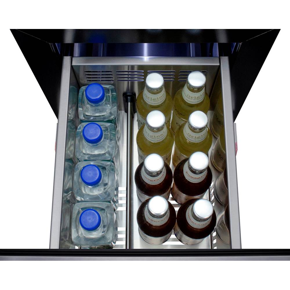 15'' Wide 2-Drawer All-Refrigerator, ADA Compliant (Panels Not Included)