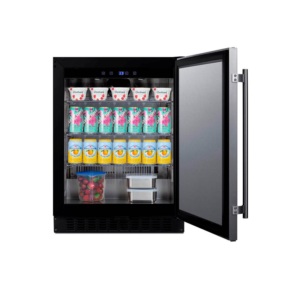 24'' Wide Built-In All-Refrigerator, ADA Compliant