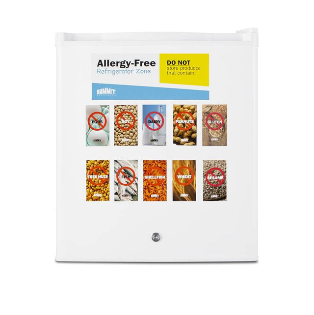 Summit Appliance - Compact Allergy-Free All-Refrigerator