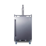 Summit Appliance - 24'' Wide Built-In Outdoor Commercial Beer Kegerator