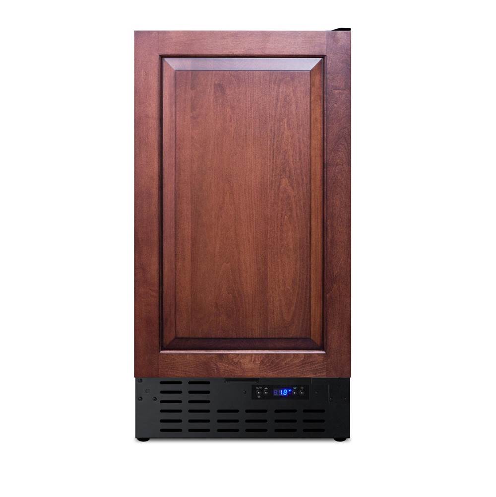 Summit Appliance - 18'' 8 lb. Drain-Free Icemaker (Panel Not Included)