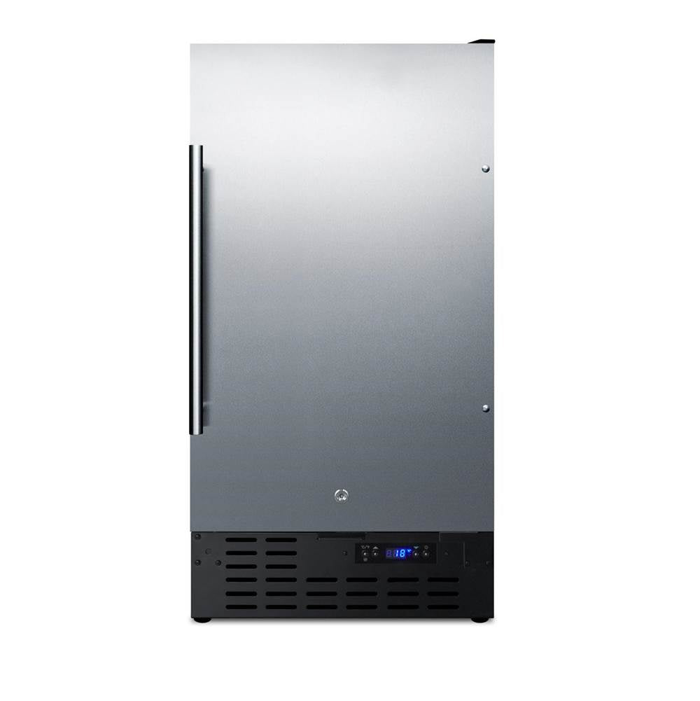Summit Appliance - 18'' 8 lb. Drain-Free Icemaker, ADA Compliant