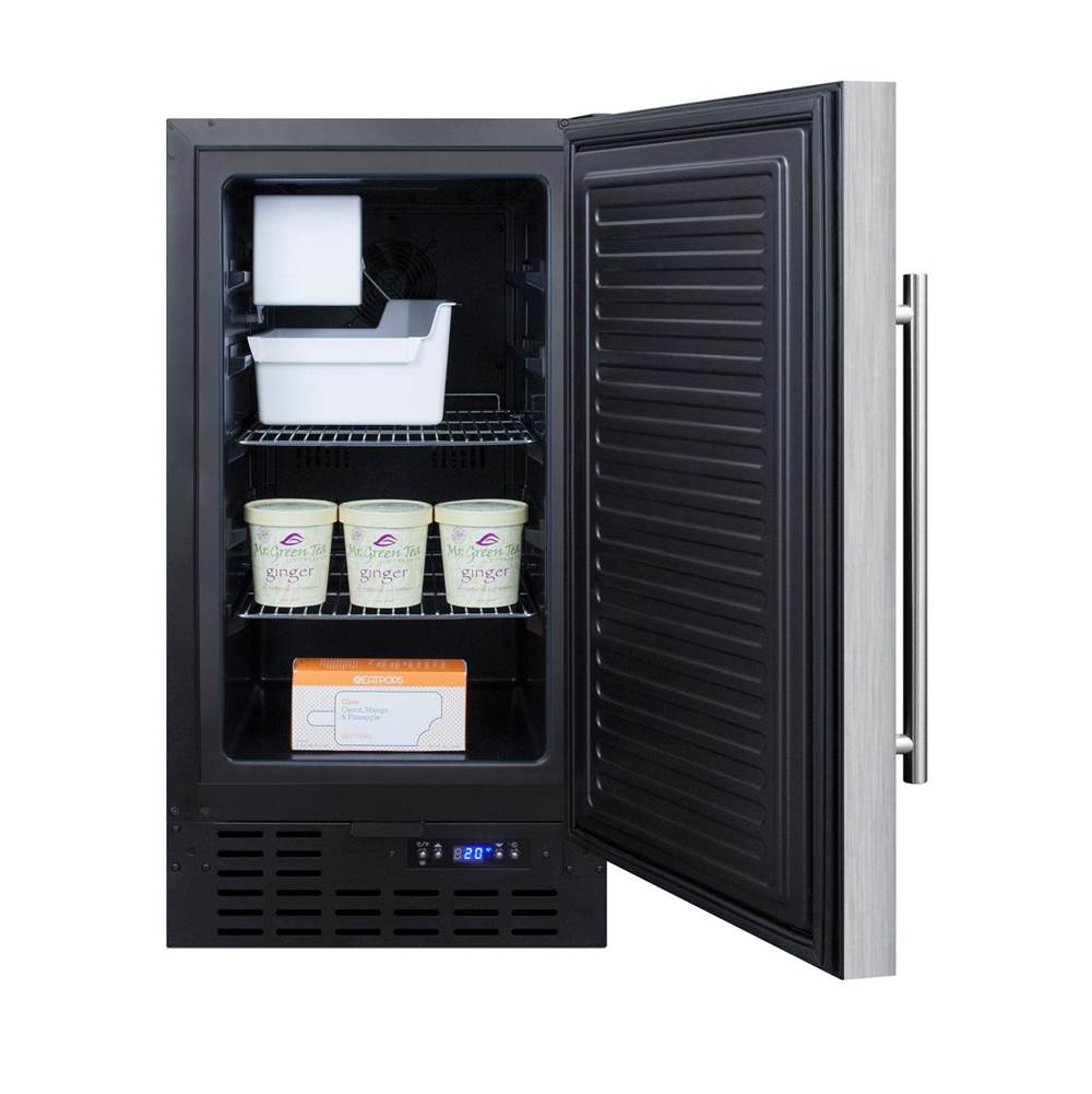 18'' 8 lb. Drain-Free Icemaker, ADA Compliant