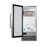 Built-In Outdoor 50 lb. Clear Icemaker, ADA Compliant