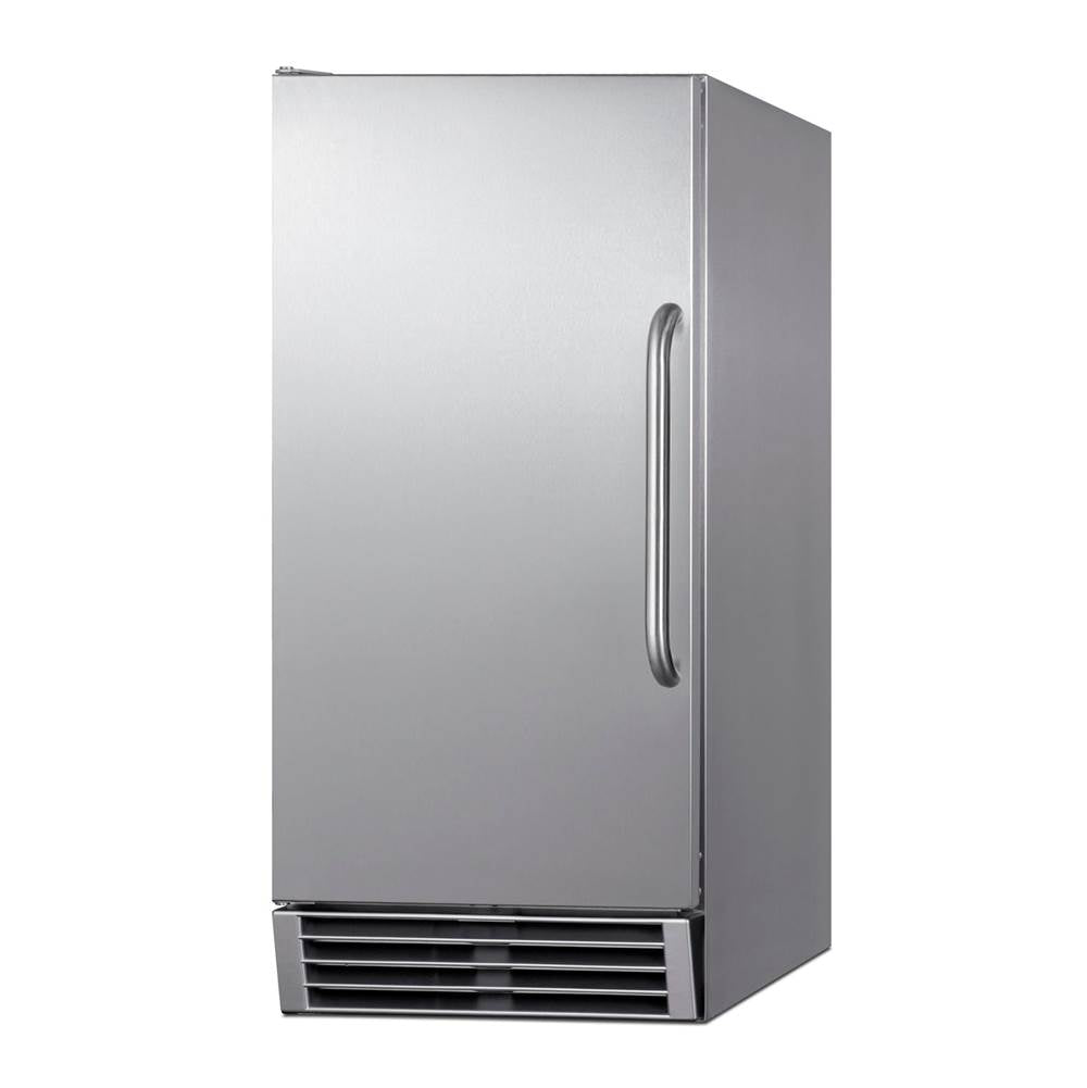 Built-In Outdoor 50 lb. Clear Icemaker